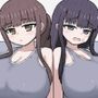 家で飼ってる引きこもり巨乳義妹×2と勢いで孕ませエッチした