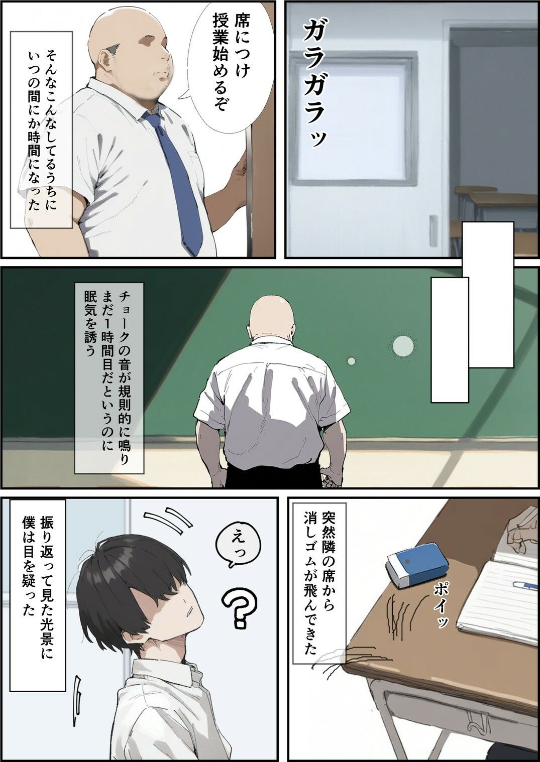 隣の席のギャルが授業中に悪戯をしてくるんだけど、やり過ぎなのでわからせます 画像5