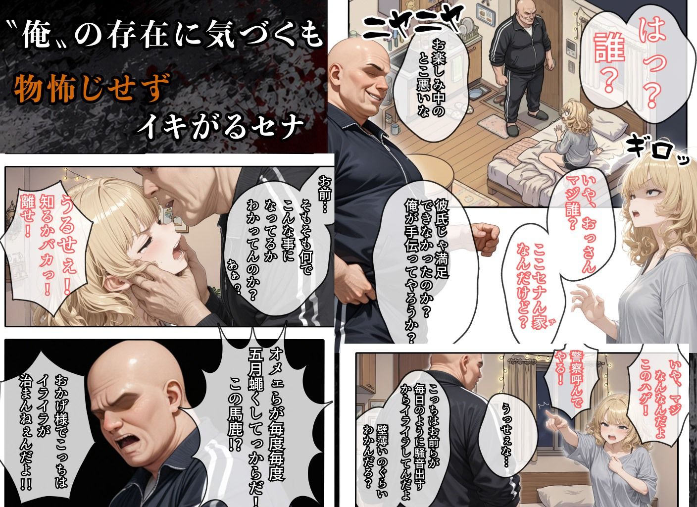 騒音隣人バカまんこにお仕置き！ 画像4