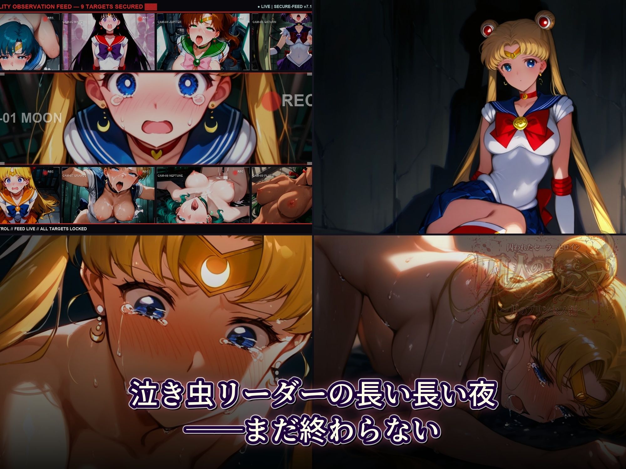 囚われたセーラーヒロイン 囚人のジレンマ【月のプリンセス編】 画像2
