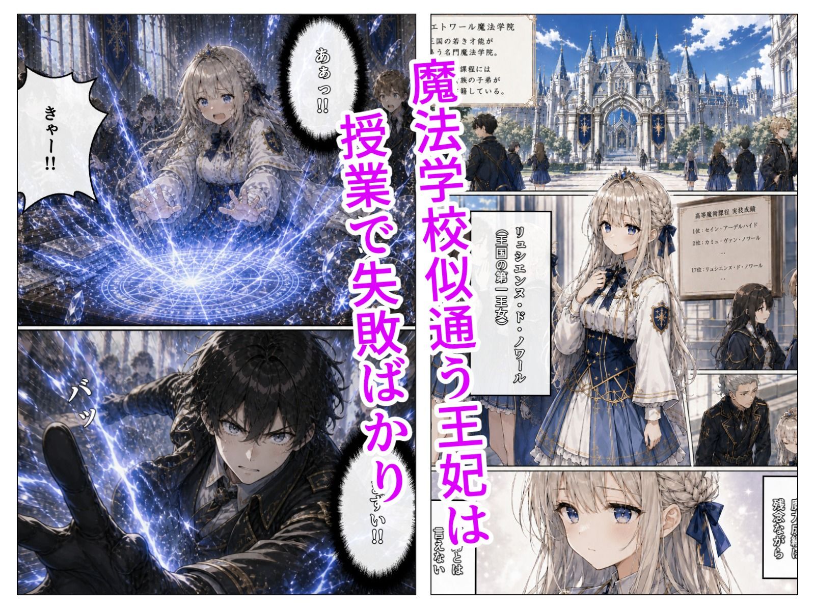 落ちこぼれ王女の秘密補習 画像1