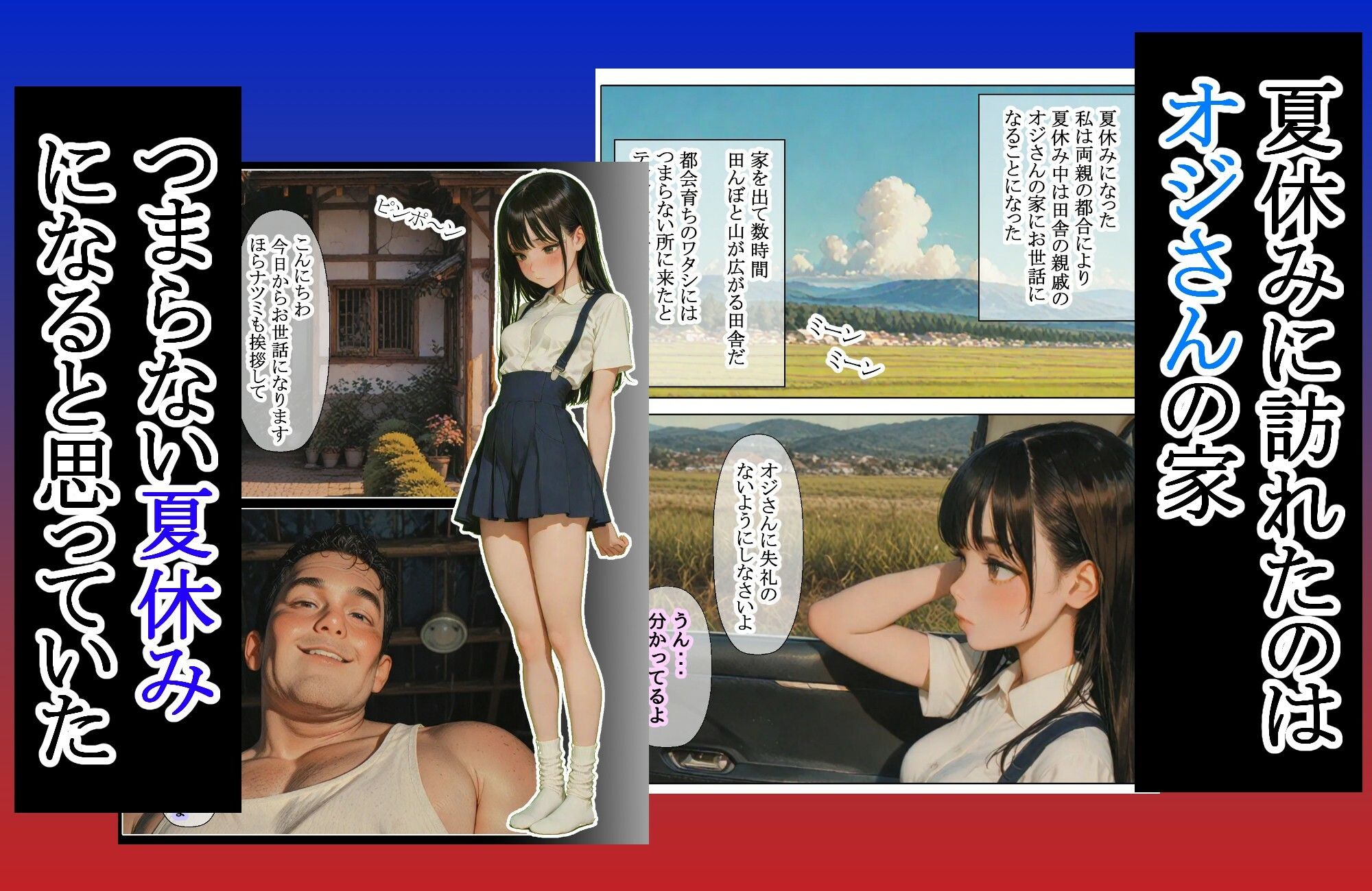 サンプル-女の悦びを教え込まれた夏休み - サンプル画像