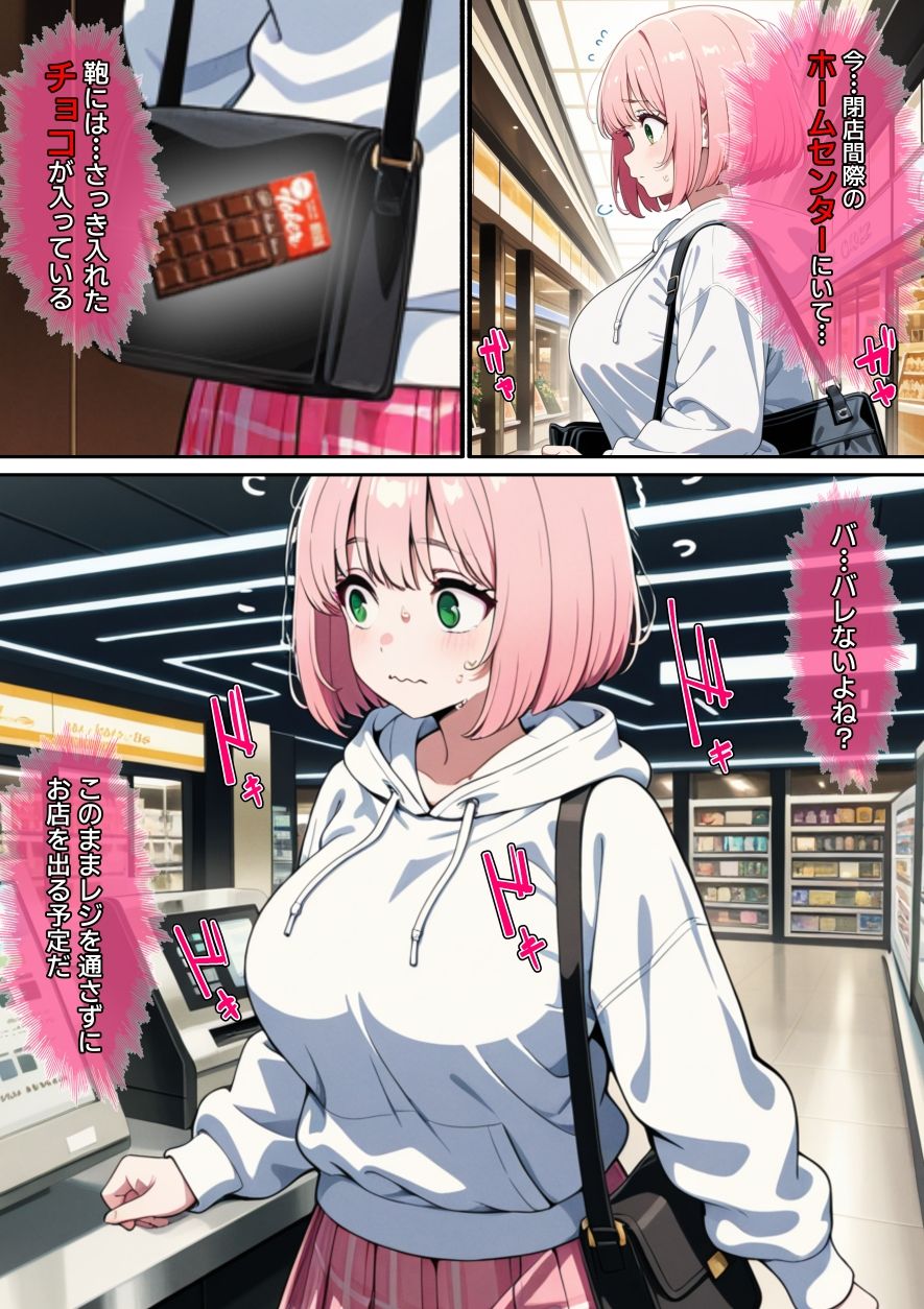 【漫画】万引きギャルを壊した話 画像2