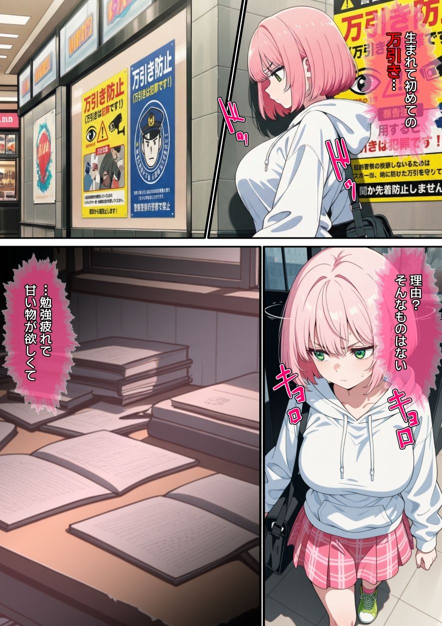 【漫画】万引きギャルを壊した話 画像3