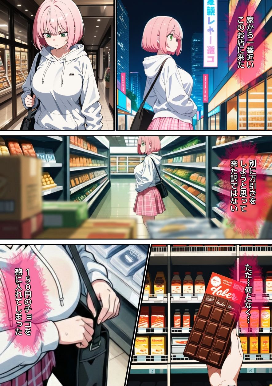 【漫画】万引きギャルを壊した話 画像4