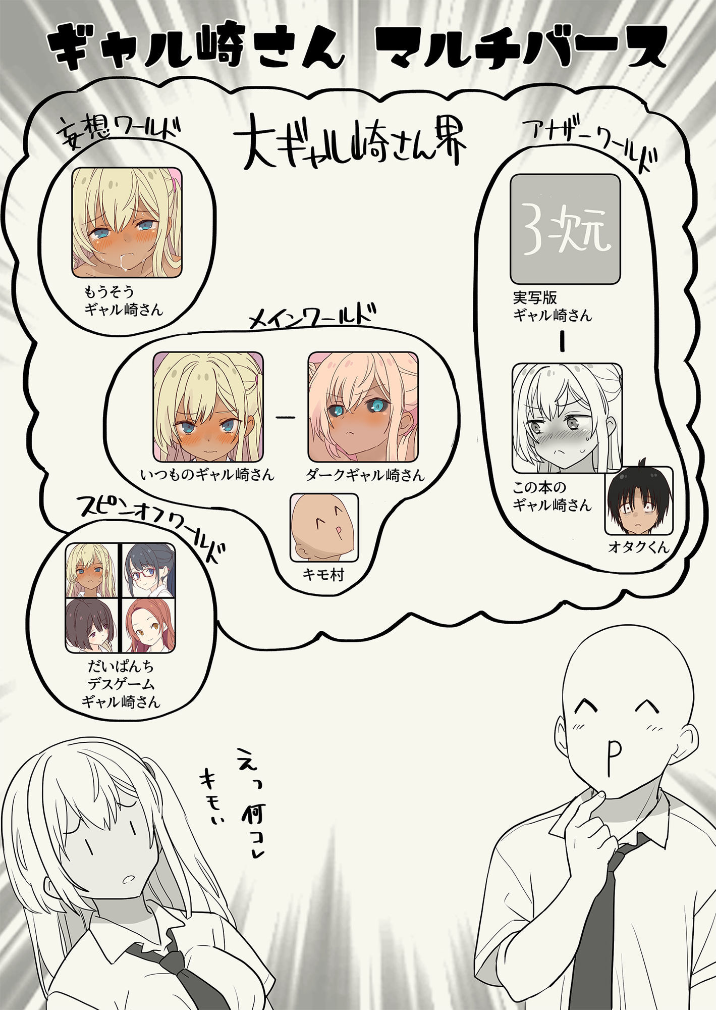 ギャル崎さんに土下座したらエッチなことさせてくれた