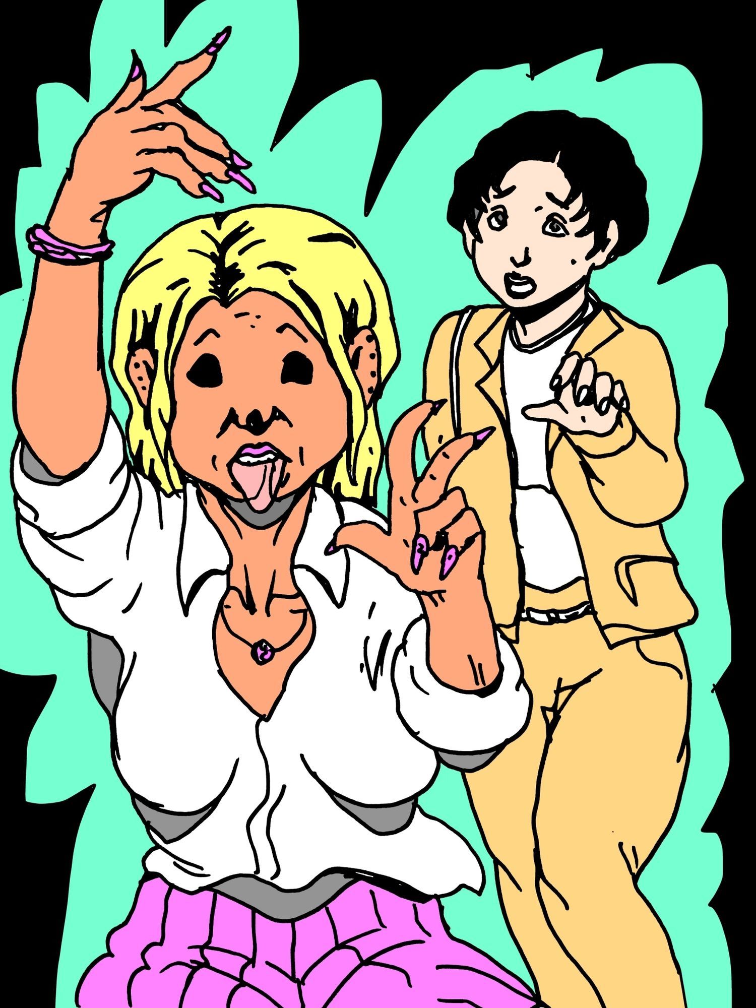 娘の尻拭いでオナニーさせられる人妻 画像1
