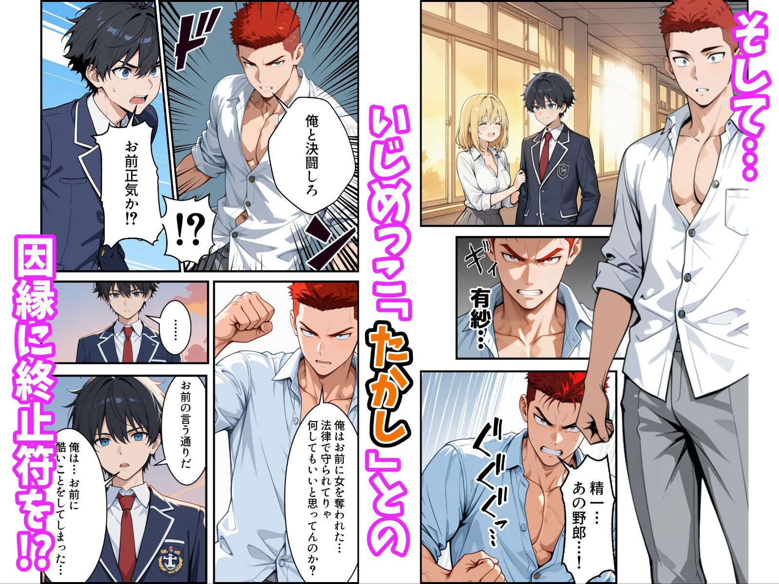 【無料エロ漫画】d_767453 陰キャの俺がSSSランク優良精子保有者に選ばれたのでハーレム王になる話 〜いじめられっ子逆転劇〜(かにたま堂)