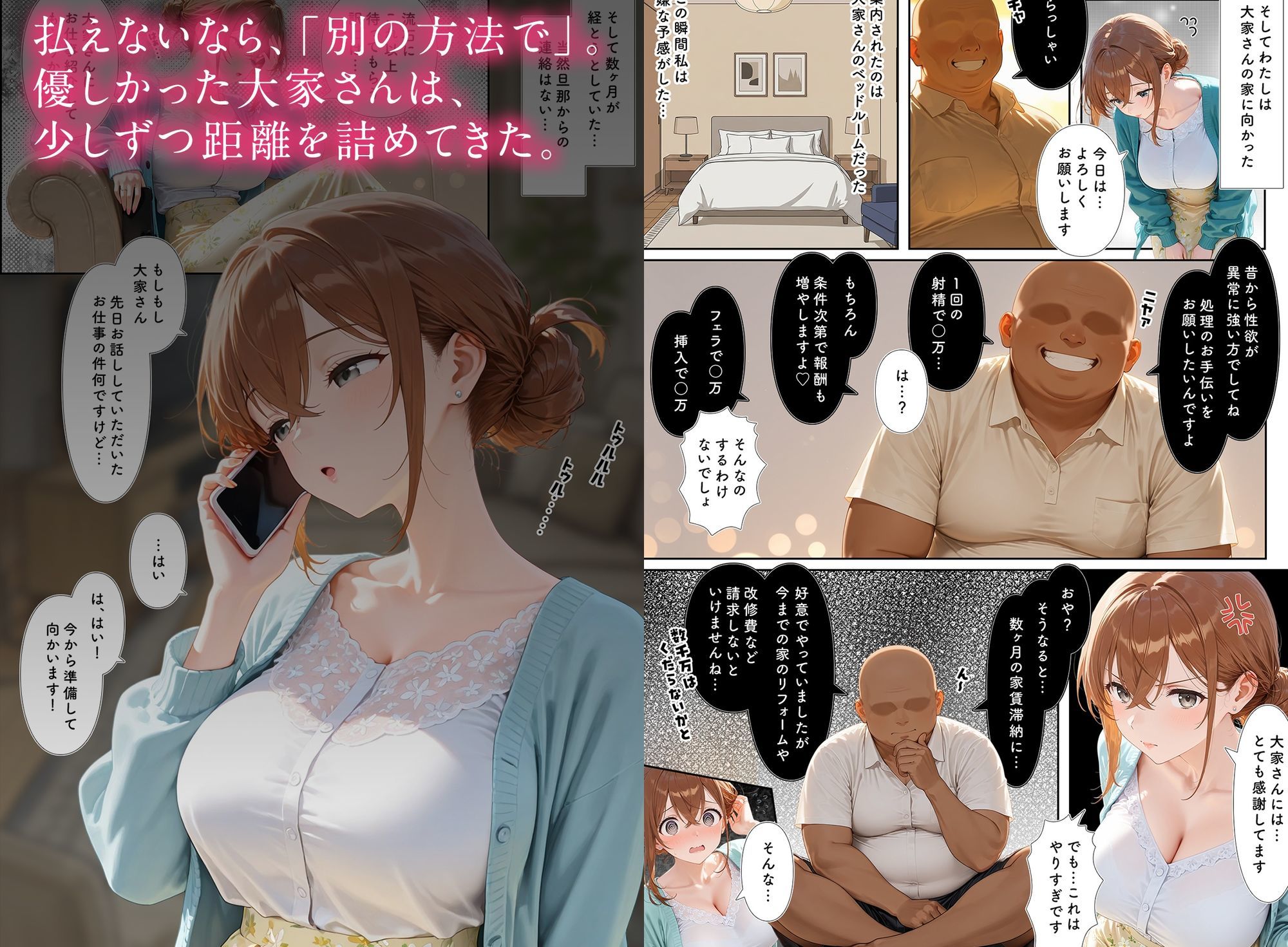 店子の人妻は雌になる 画像4