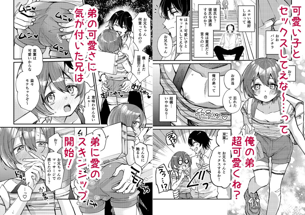 弟が可愛いのでセックスしてみたのサンプル画像2