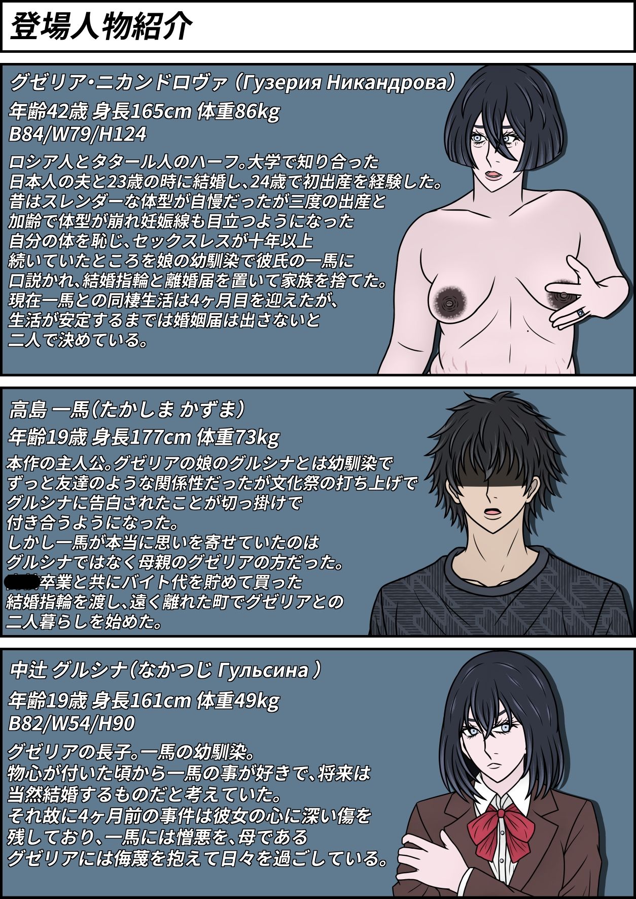 ハーフ彼女を振って母親の外人ママを選ぶ話 グゼリア・ニカンドロヴァの場合 画像1