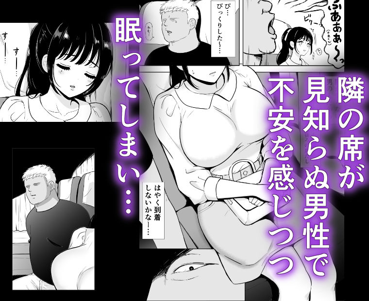 清楚系女子、夜行バスで寝取られ〜東京へ向かう夜行バスの中で〜 画像2