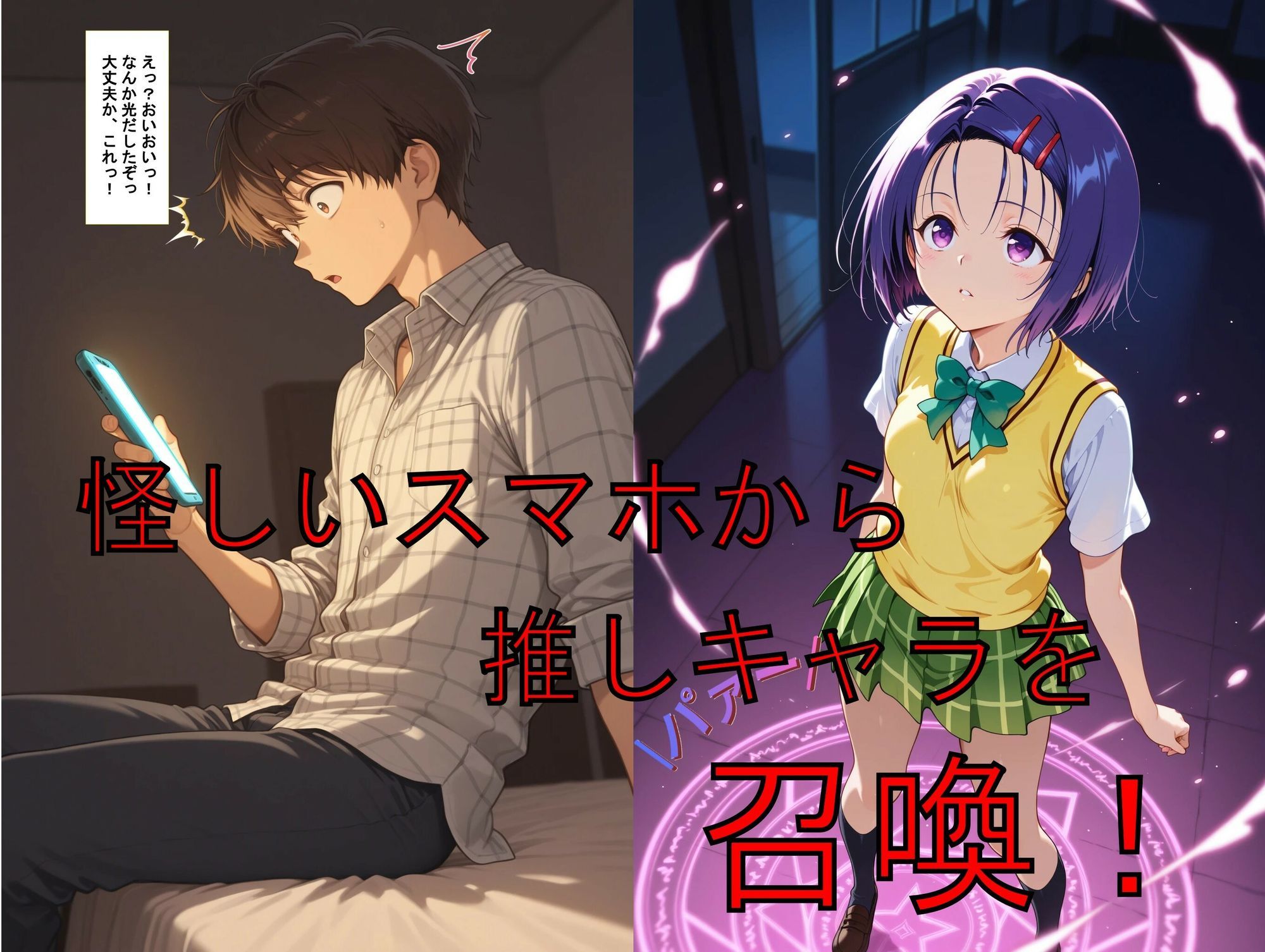 推しキャラ召喚した俺！容姿端麗な美少女を犯しつくす！ 〜西連〇  春菜〜ver 画像1
