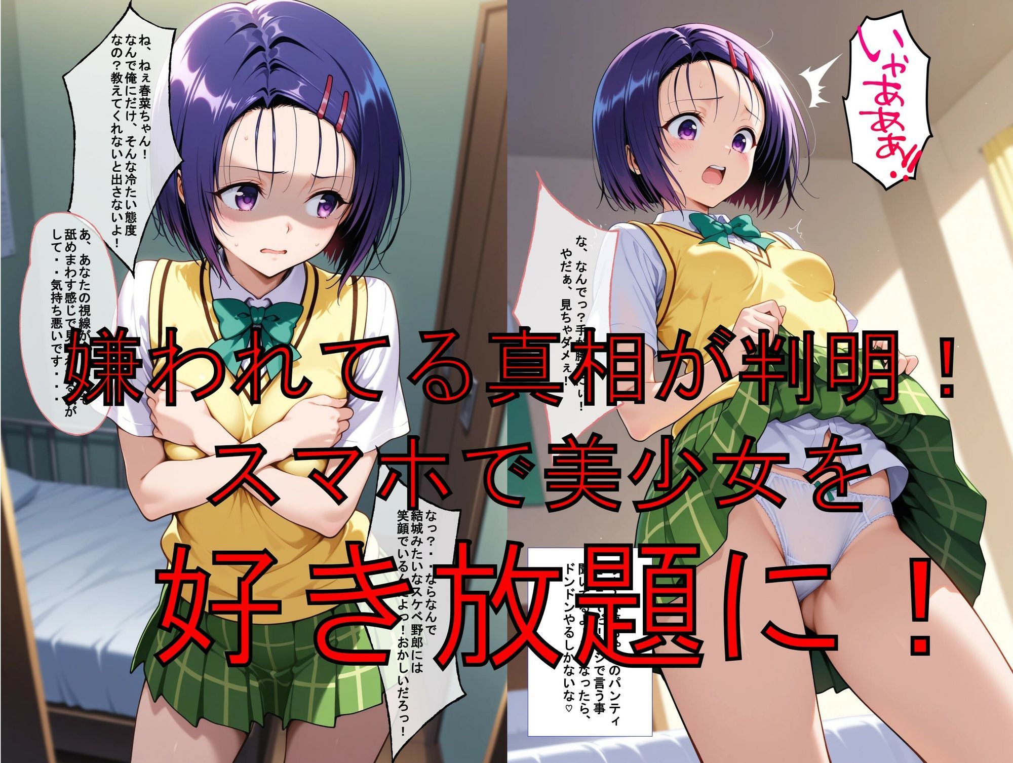 推しキャラ召喚した俺！容姿端麗な美少女を犯しつくす！ 〜西連〇  春菜〜ver 画像2