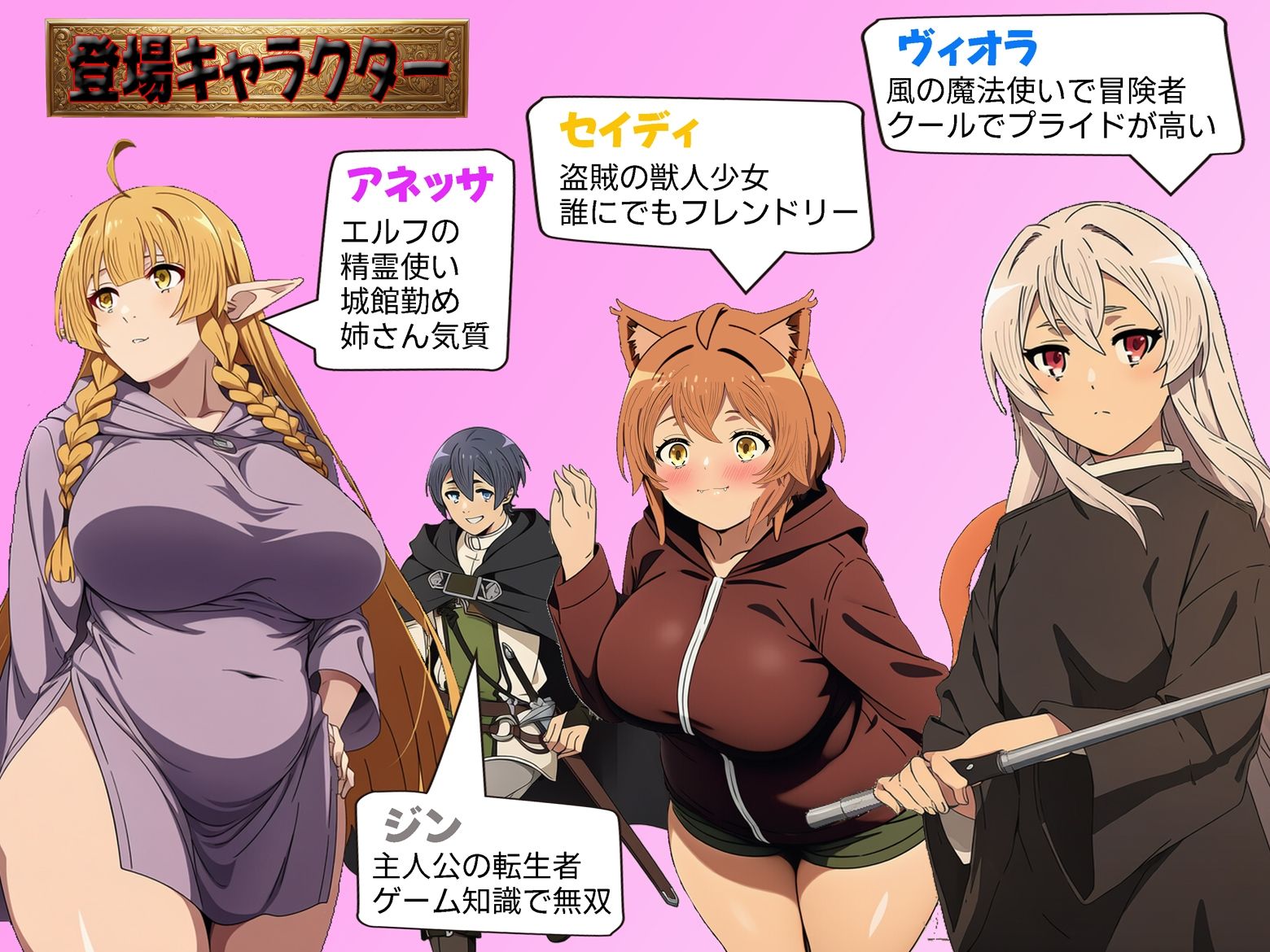 巨根NTR！！  RPGのモブに転生したけどデカチンになったらヒロイン全員発情！ 画像1