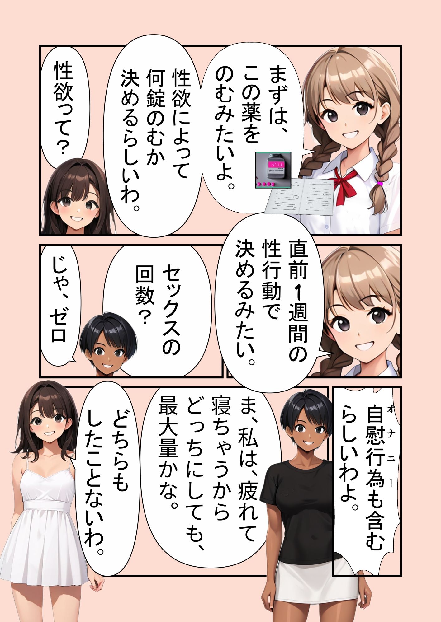 処女たちのふたなり初体験1DAYバナナ_5
