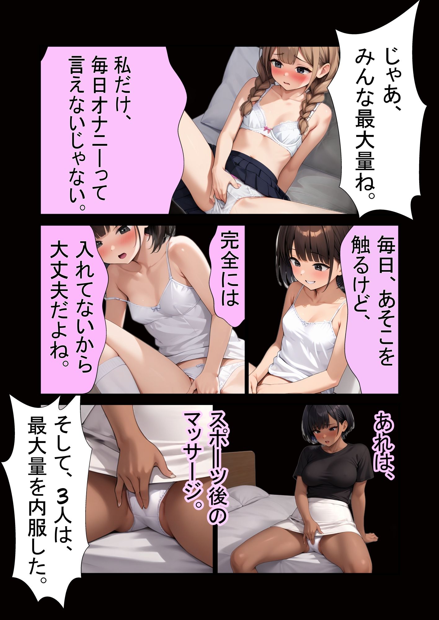 処女たちのふたなり初体験1DAYバナナ_6