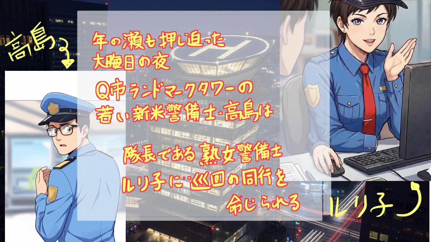 ノーパン巡回  大晦日の誘惑 画像1