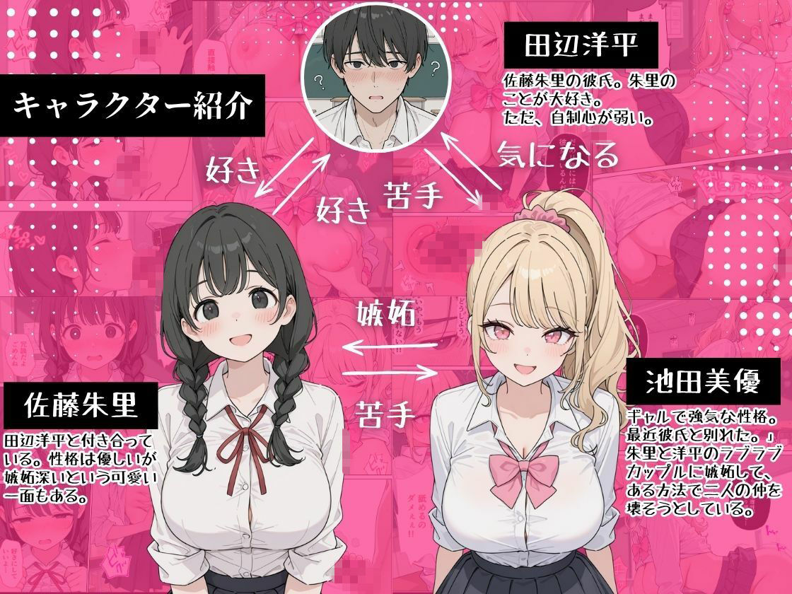 彼女の知らないところでギャルに毎日精子を搾り取られている件 画像1