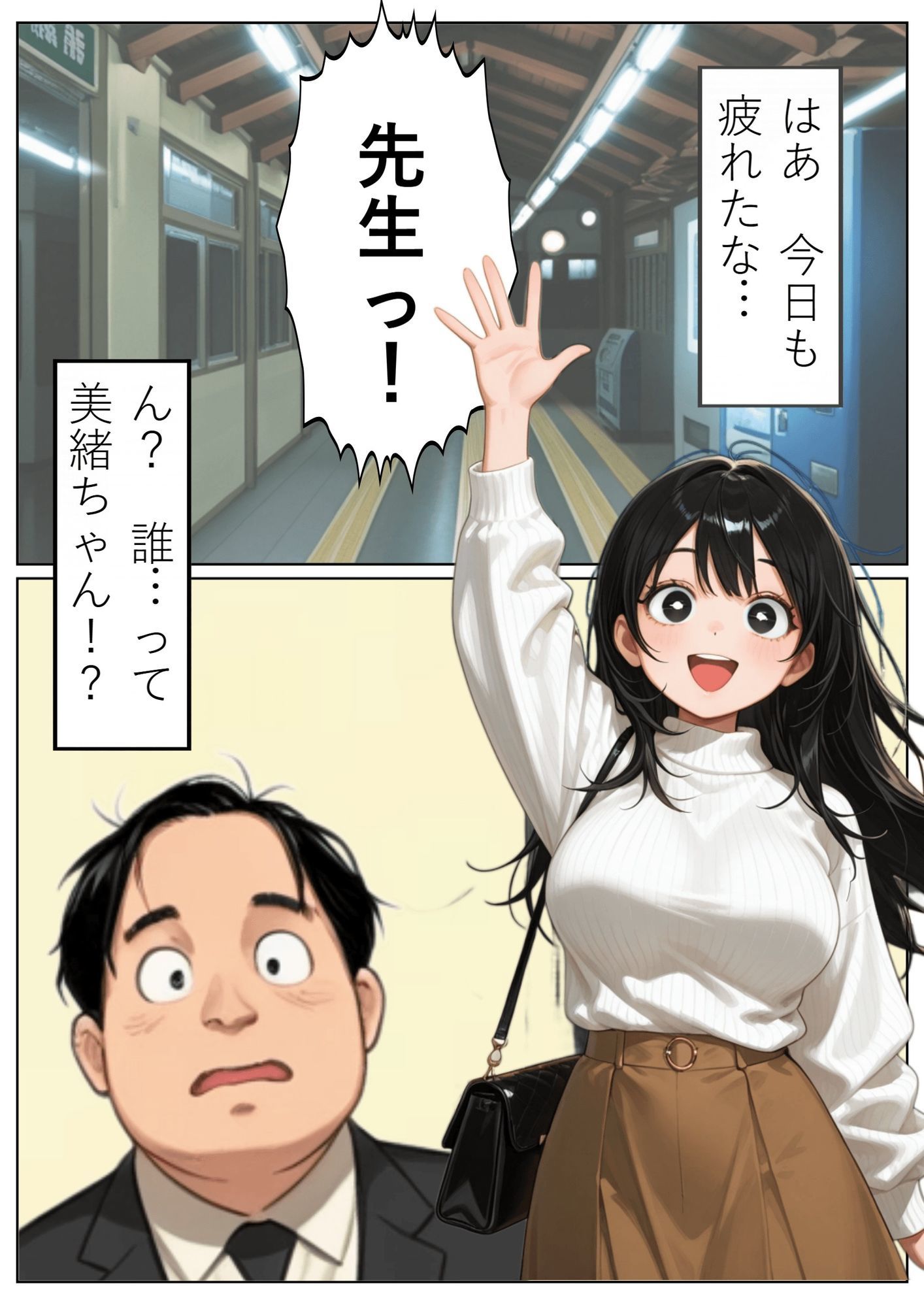 昔の教え子NTR 第1話「禁断の始まり」 画像1
