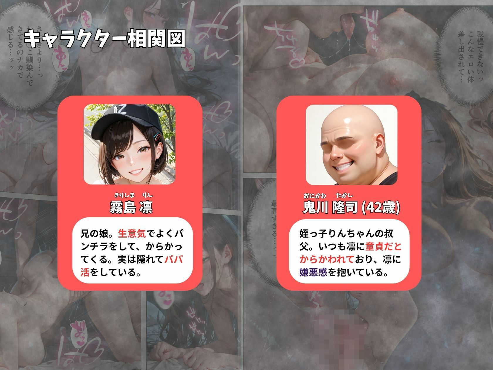 パンチラで誘惑してくるクソ生意気なそばかす姪っ子の弱みを握り調教した話 サンプル1