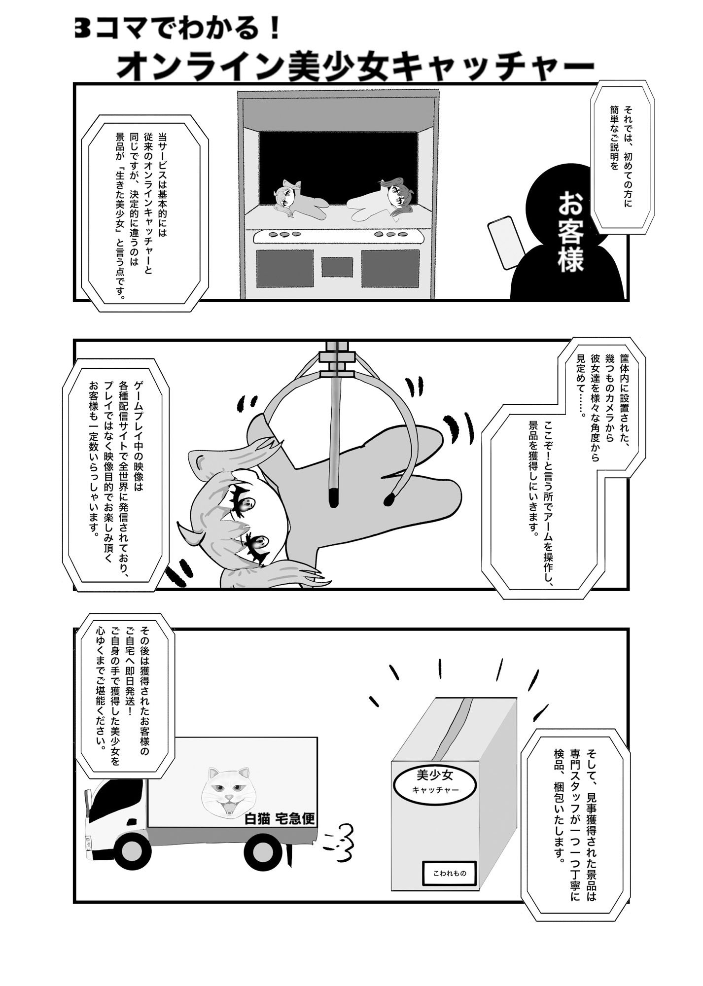 生捕り！即日発送！オンライン美少女キャッチャー_6
