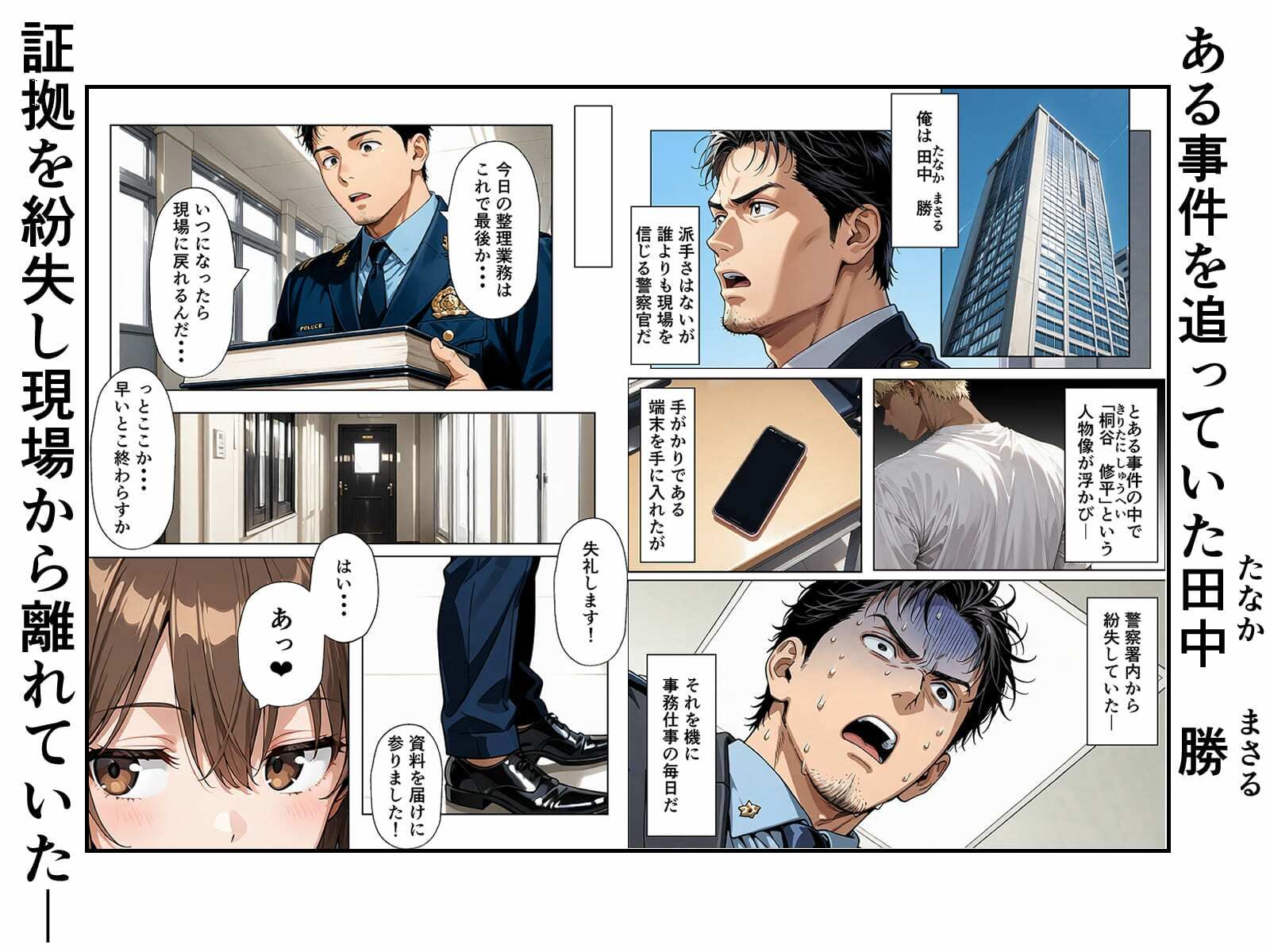 婦警憑依  後輩婦警に憑依したら事件が解決しそうな件  CaseI  相良ひなた編 サンプル1