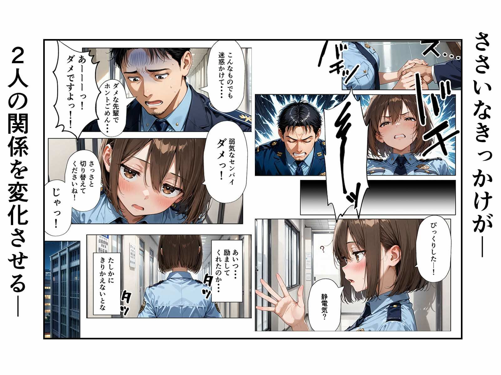 婦警憑依  後輩婦警に憑依したら事件が解決しそうな件  CaseI  相良ひなた編 サンプル3