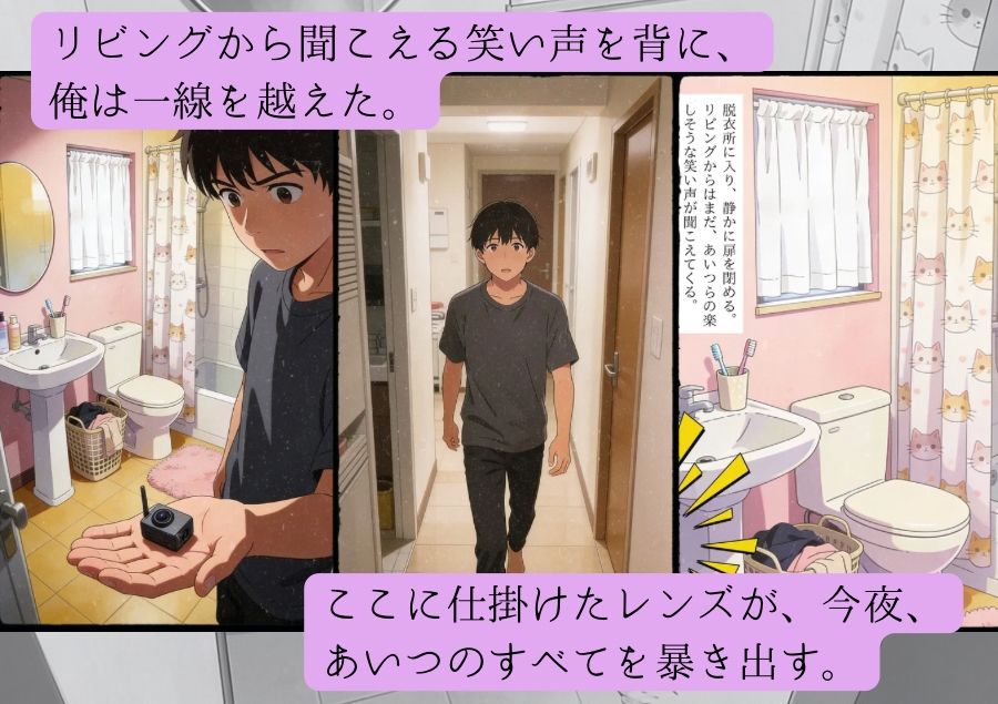 僕だけの覗き見鑑賞会〜宅飲みで仕掛けた秘密のライブビュー〜 画像3