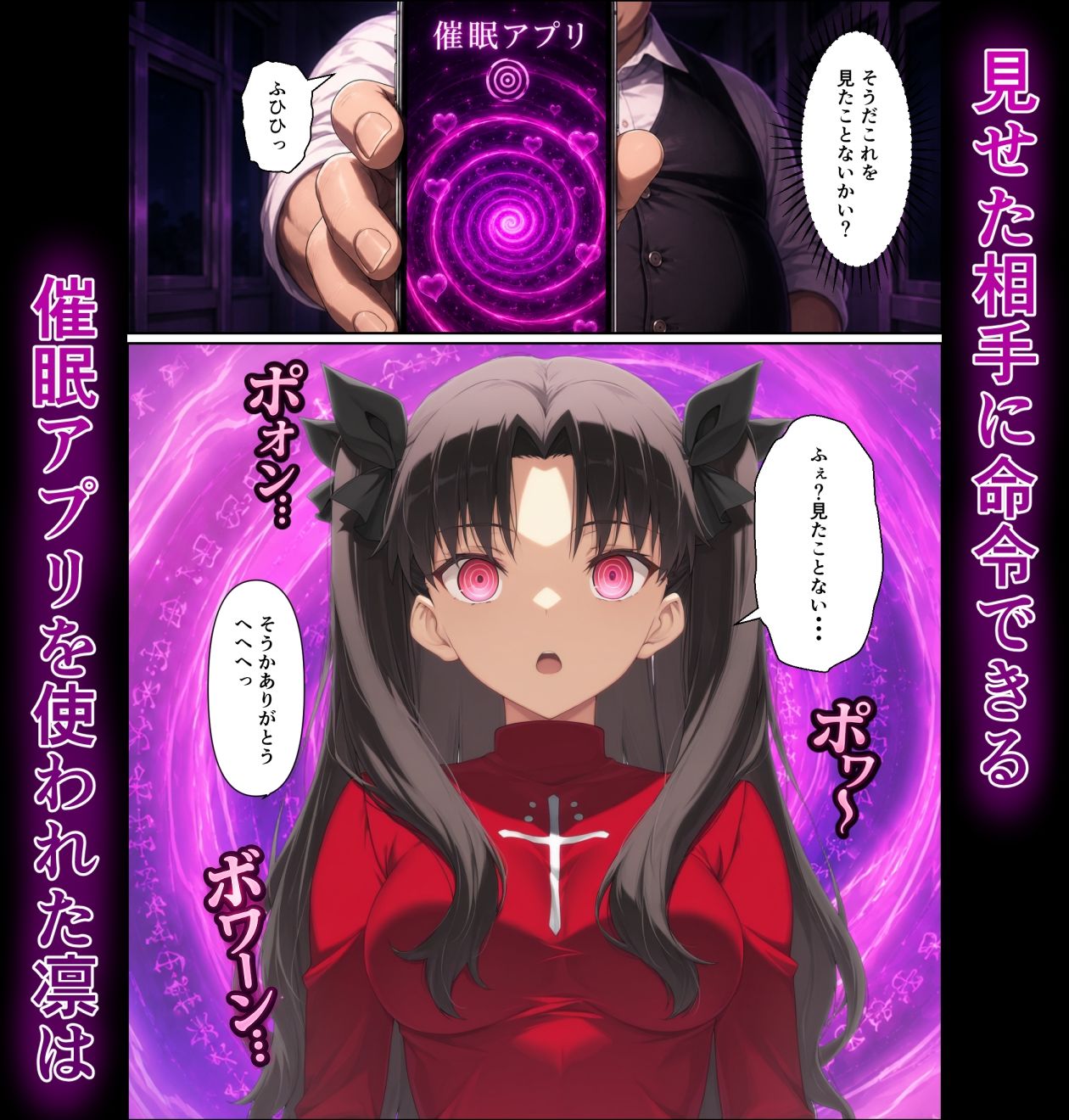快楽催●アプリ「遠坂凛編」 サンプル1