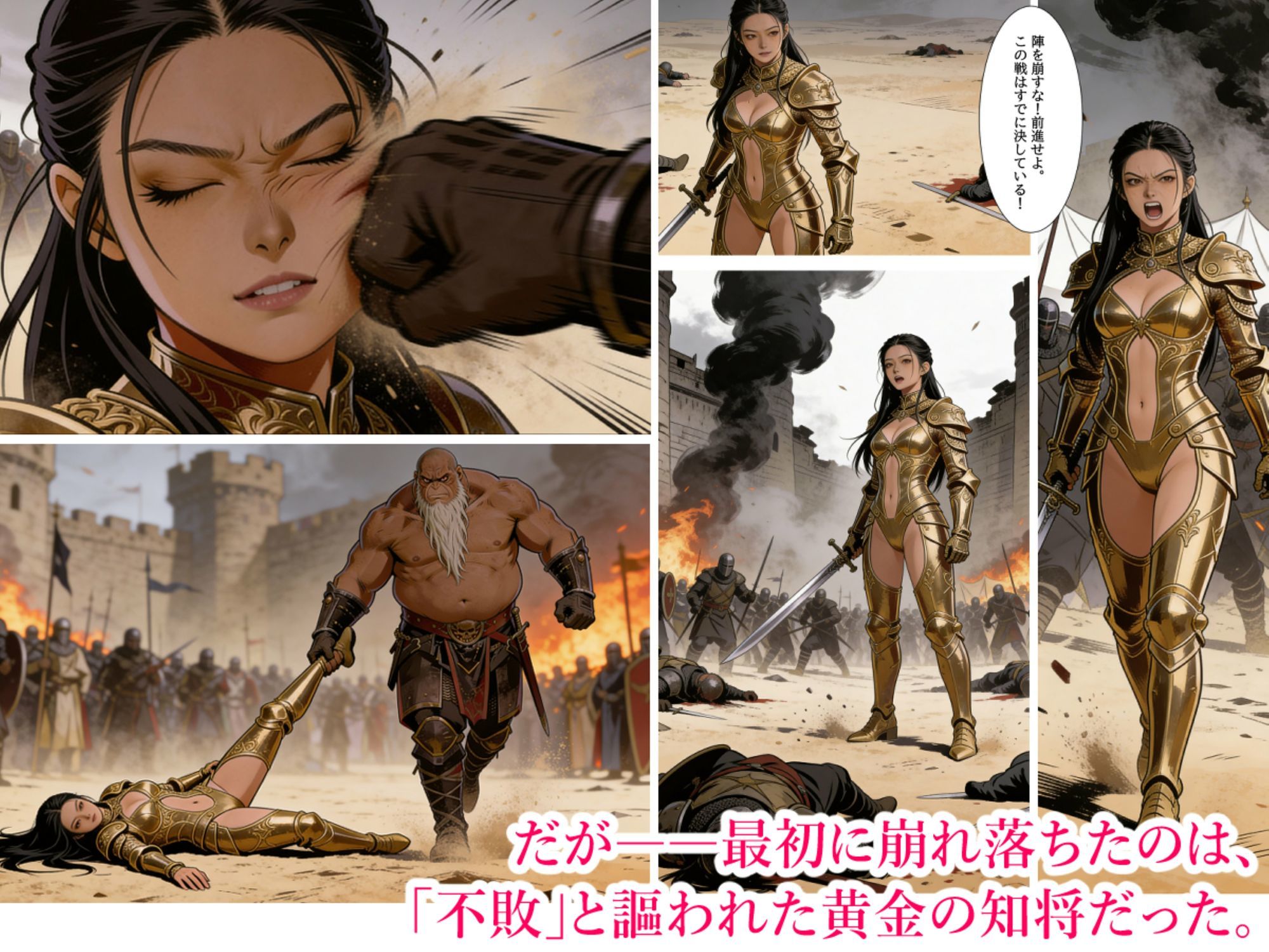 3戦姫、堕ちる サンプル3