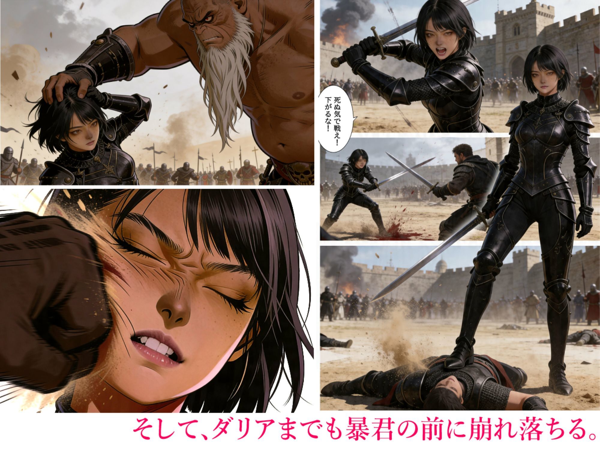 3戦姫、堕ちる サンプル5