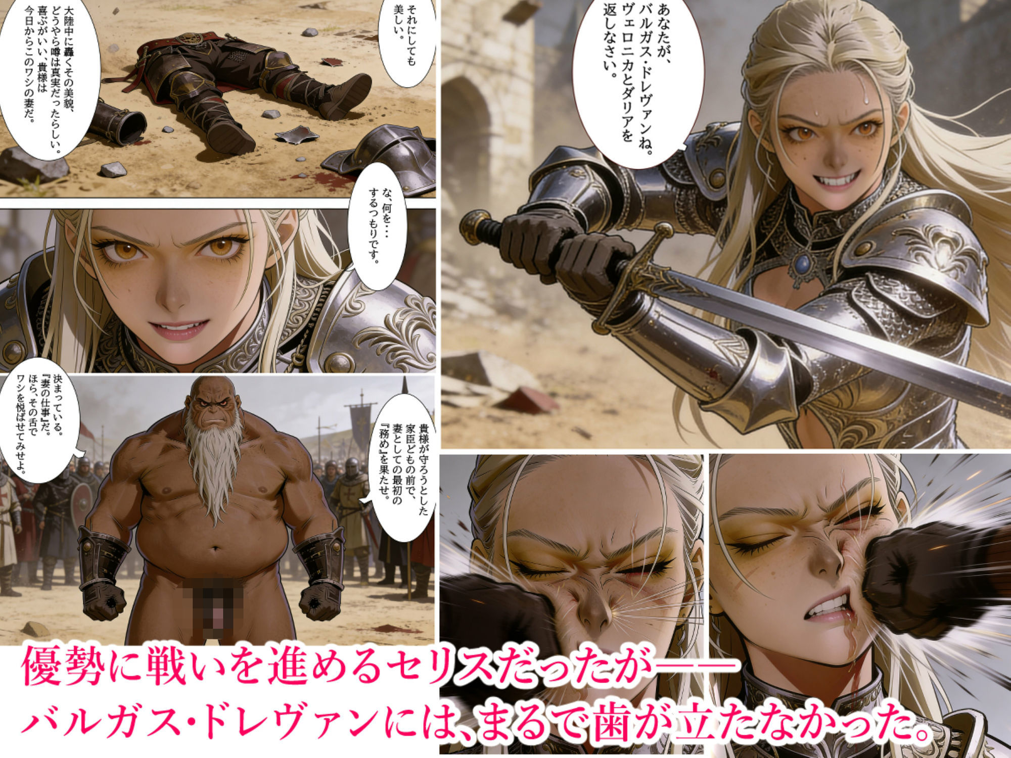 3戦姫、堕ちる サンプル8