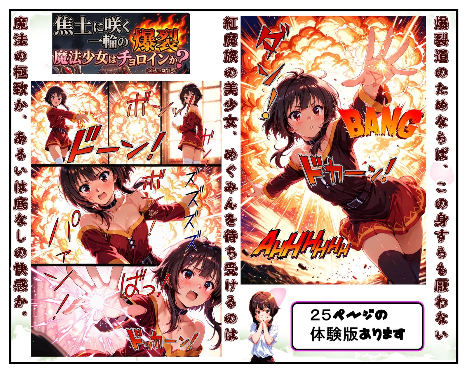 焦土に咲く一輪の爆裂、魔法少女はチョロインか？ 画像2