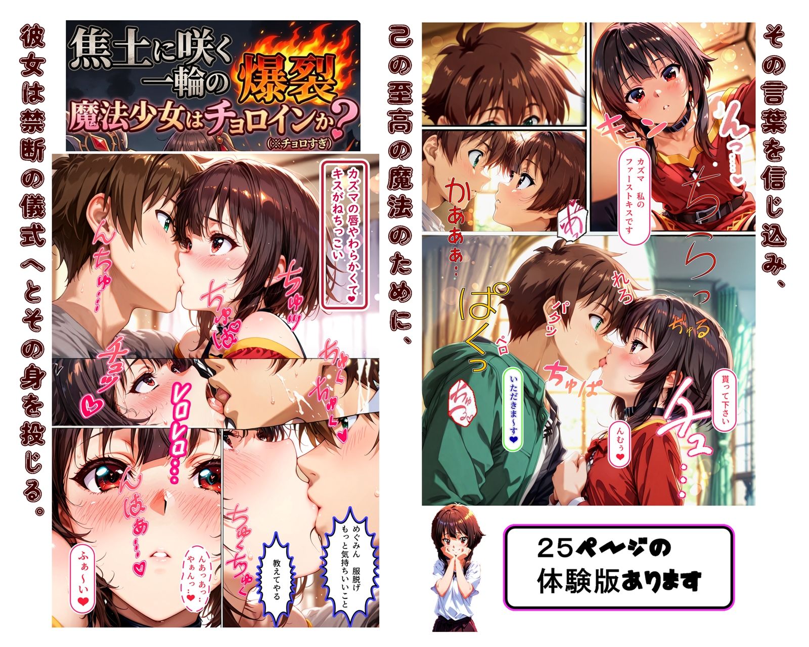 焦土に咲く一輪の爆裂、魔法少女はチョロインか？ 画像3