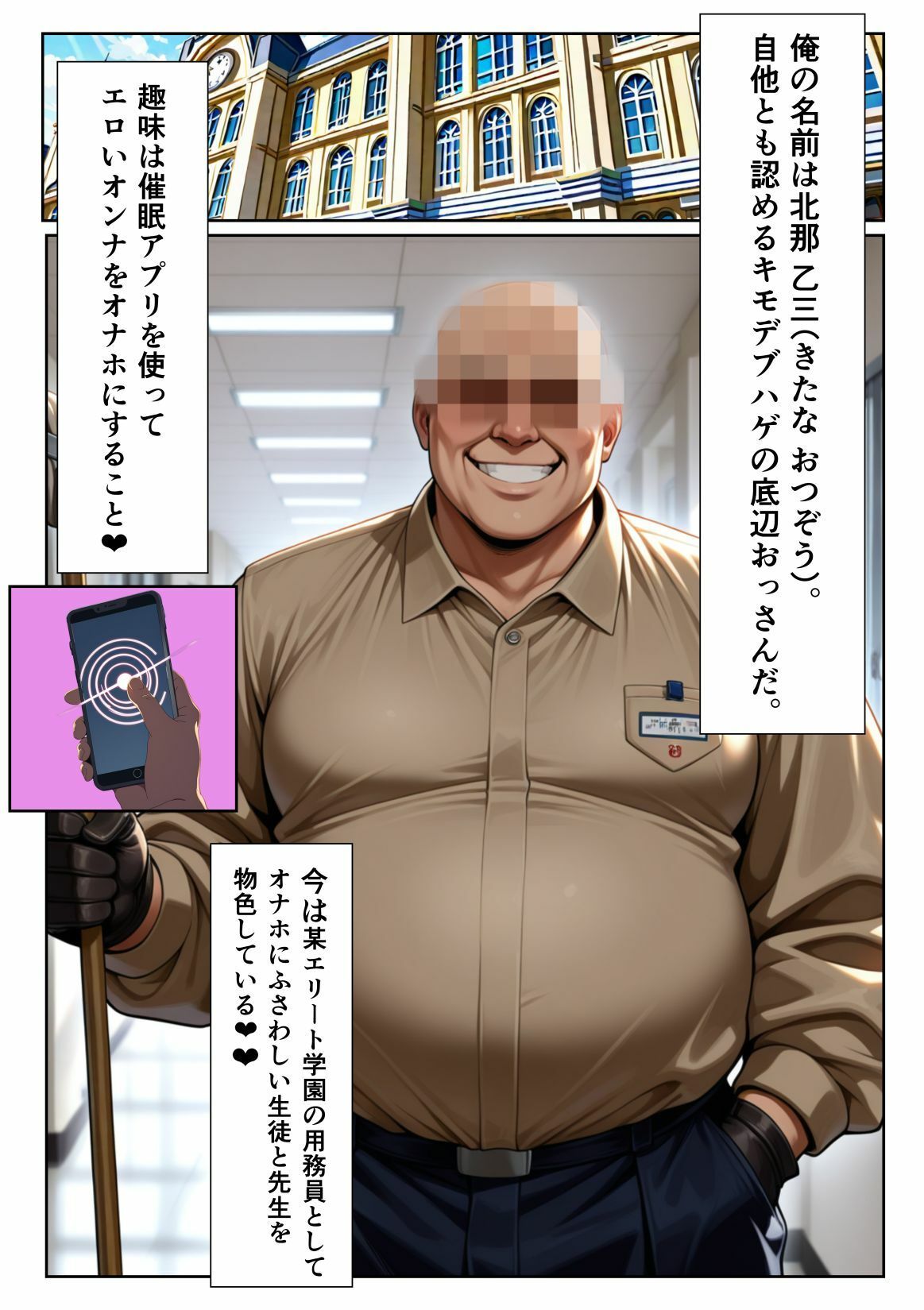 極上エロボディ先生を催●アプリで常識改変して自分専用のオナホにする話〜鳳条クレア先生編〜 画像1