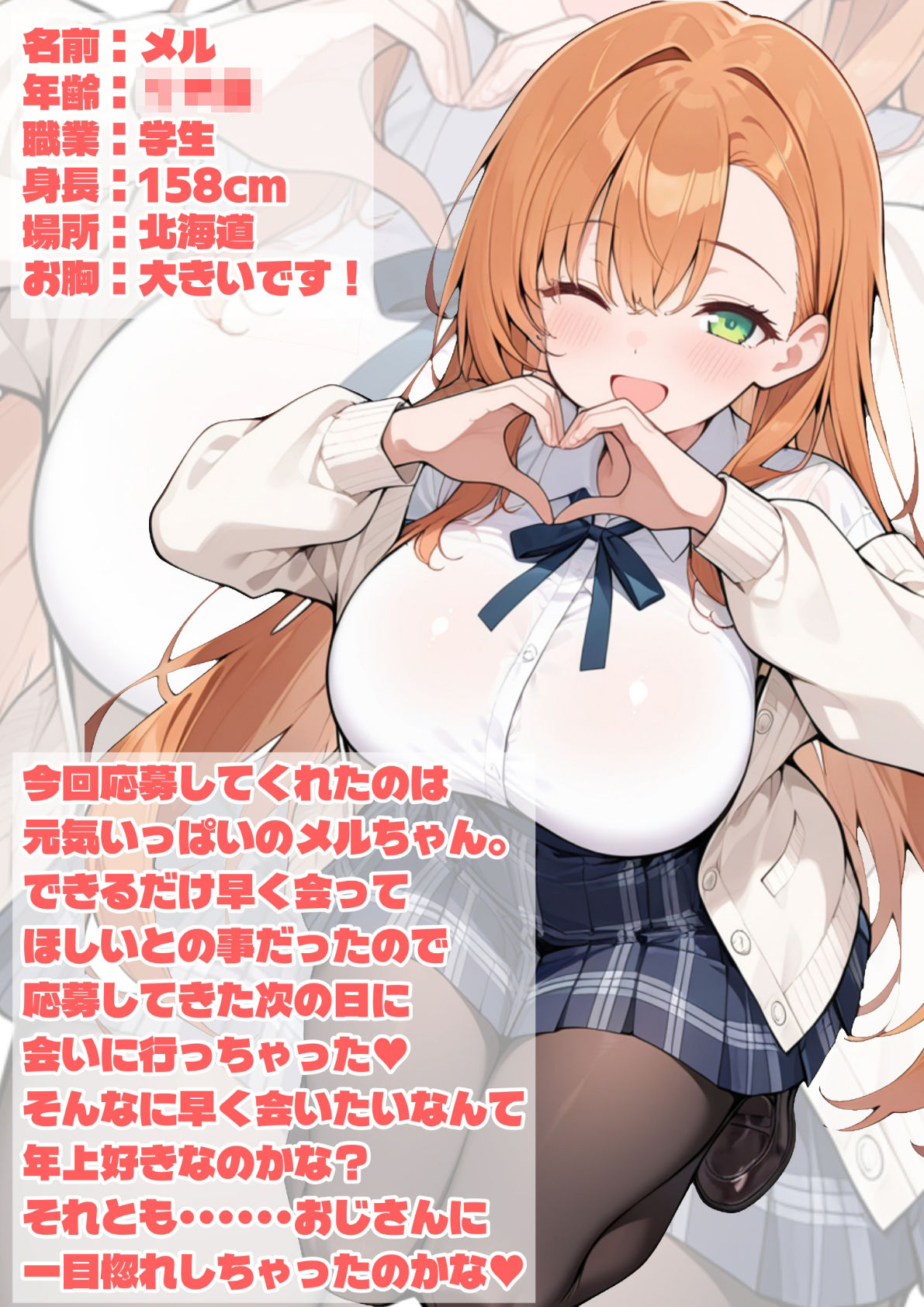 おじさんを満足させたら賞金300万！！〜ドスケベおじさんVS素人娘  心も体も繋がりすぎるラブラブclimaxセックス〜 メル編 画像1