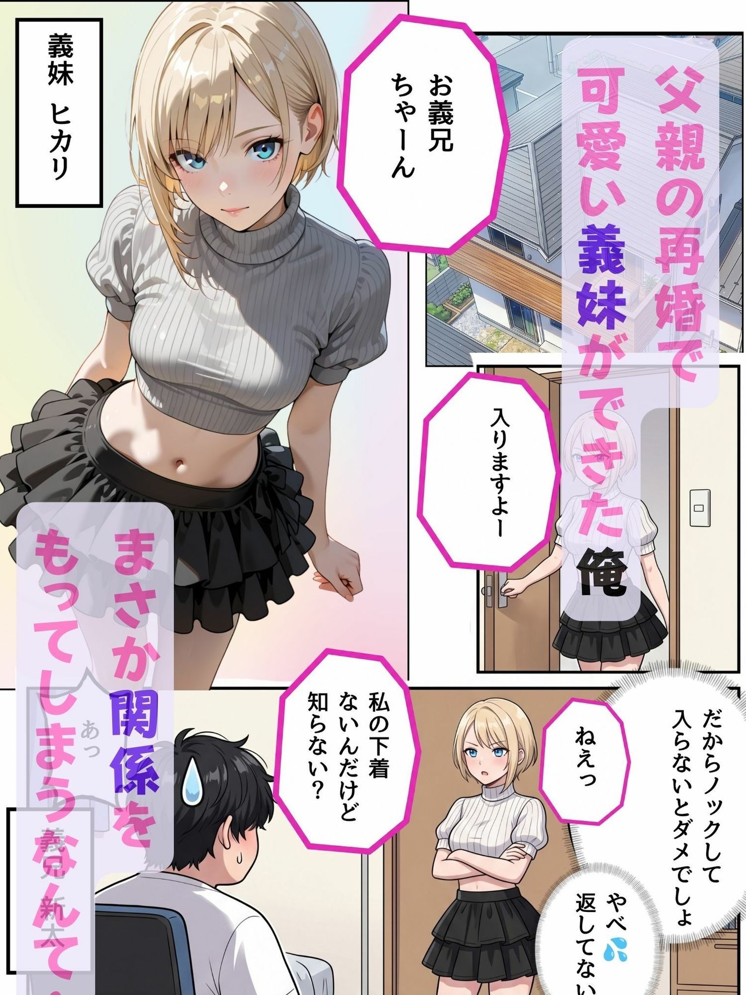 義妹のパンツでオナってたらエロい目にあった話 VOL.3 サンプル1