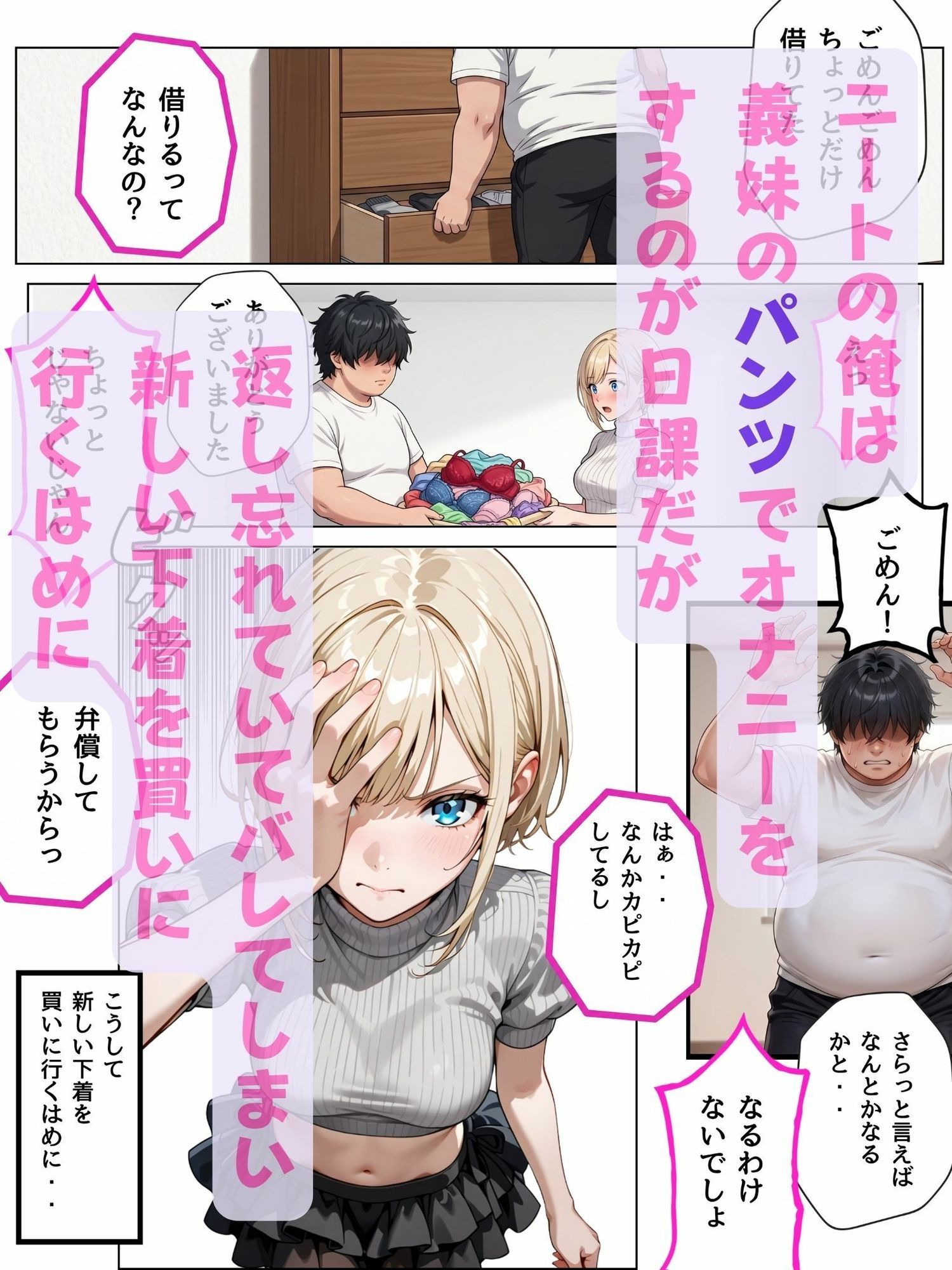 義妹のパンツでオナってたらエロい目にあった話 VOL.3 サンプル2