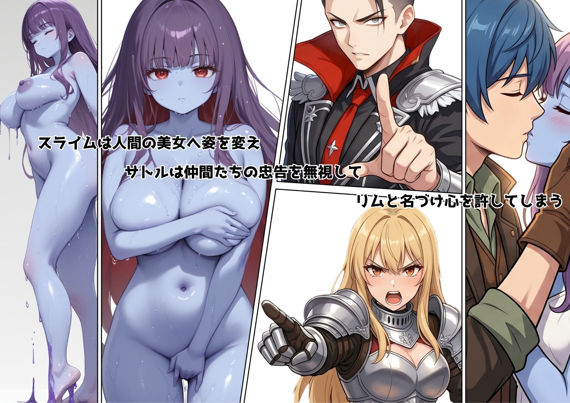 魔物転換！！愛情もセックスも全て罠  スライムに身体を乗っ取られる 画像2