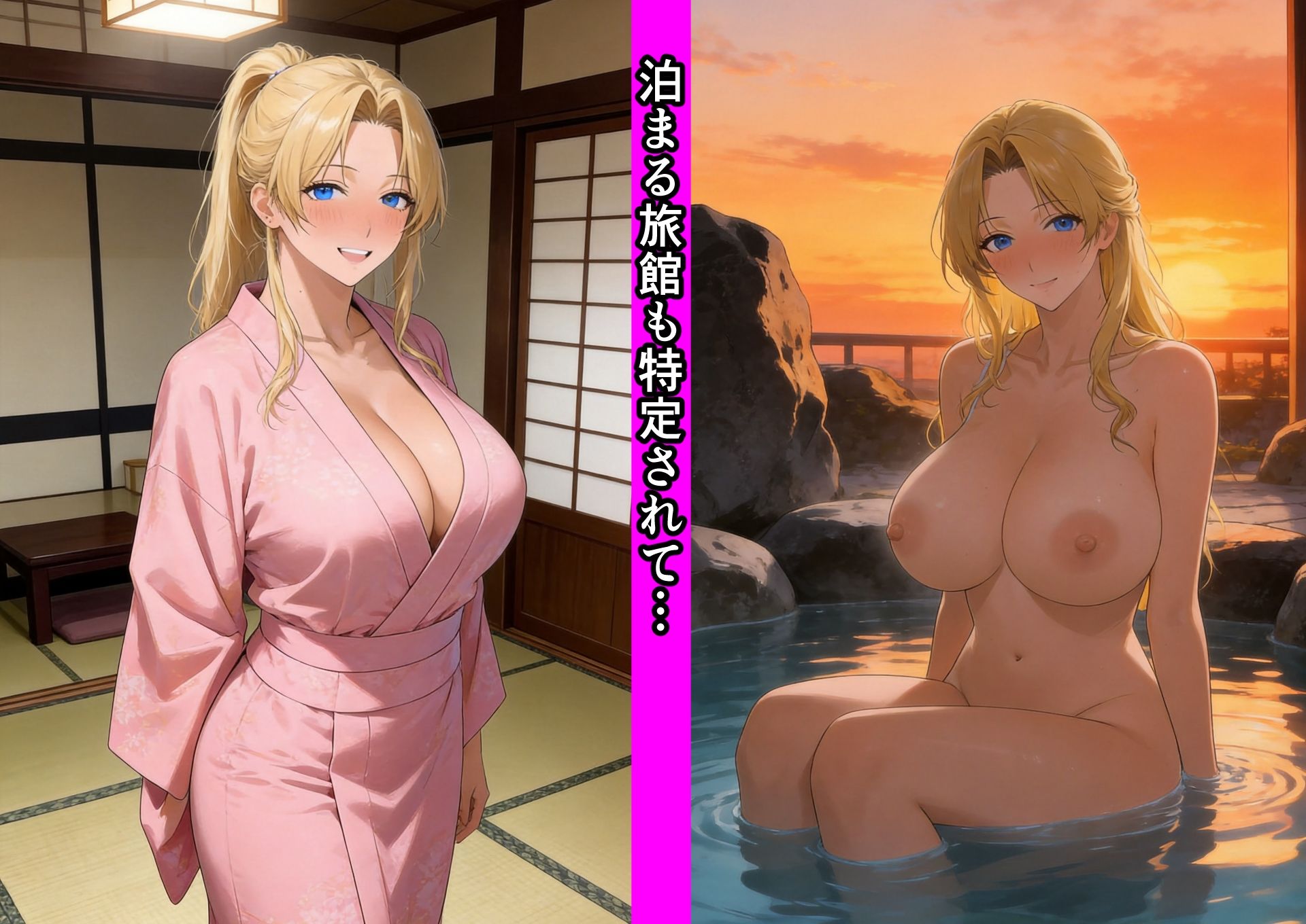 Mother…爆乳ブロンド白人ママ托卵受精温泉旅行 画像4