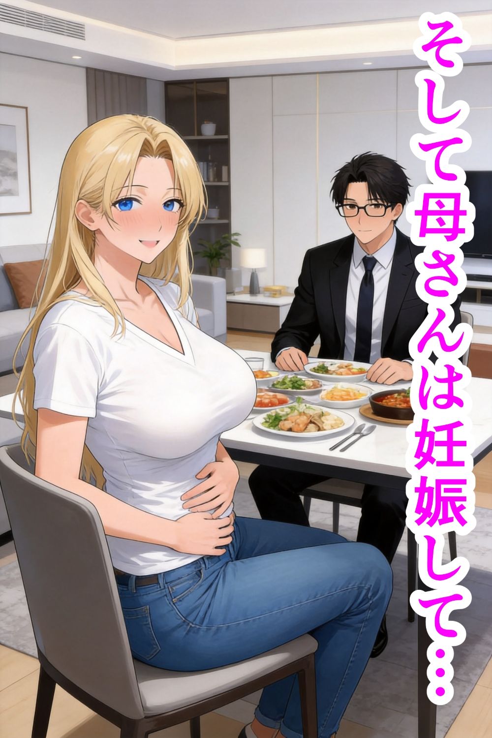 Mother…爆乳ブロンド白人ママ托卵受精温泉旅行 画像7