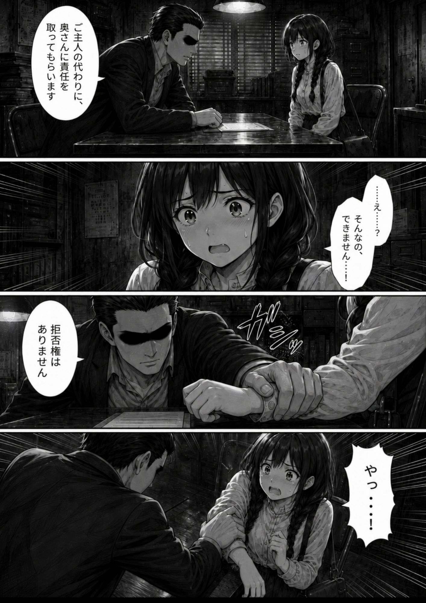 僕の妻が借金取りに堕とされるまで 画像5