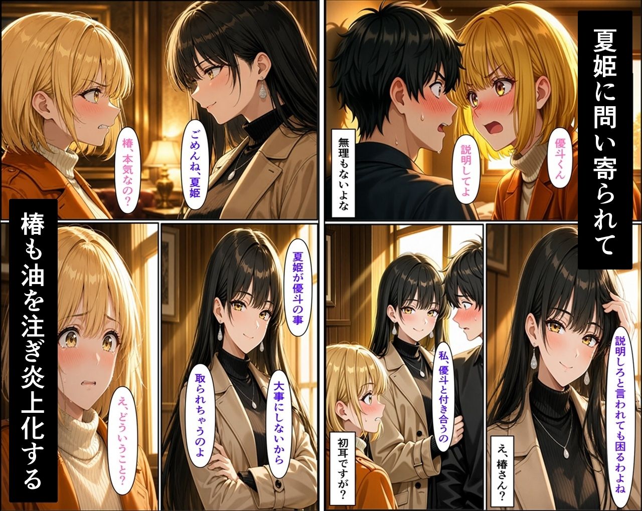 無防備すぎる同級生に、理性が追いつかなかった話 第12話「親友の想い」 サンプル1
