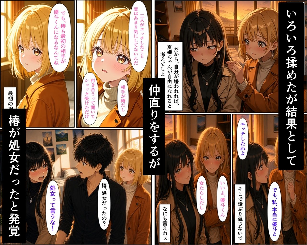 無防備すぎる同級生に、理性が追いつかなかった話 第12話「親友の想い」 サンプル2