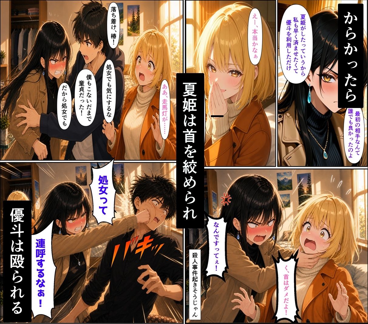 無防備すぎる同級生に、理性が追いつかなかった話 第12話「親友の想い」 サンプル3