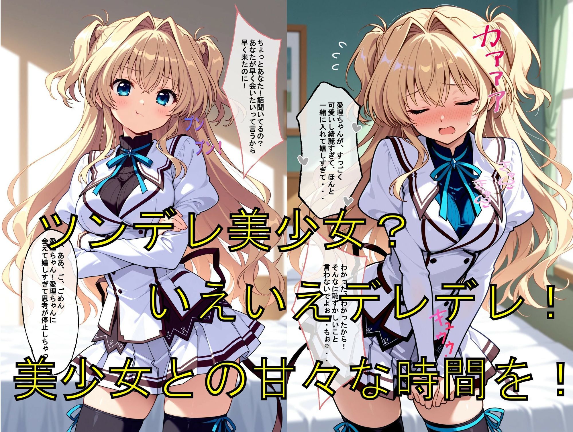 推しキャラ召喚した俺！ ツンデレ？いえいえデレデレ美少女を堪能する 〜瀬〇  愛理〜ver 画像2