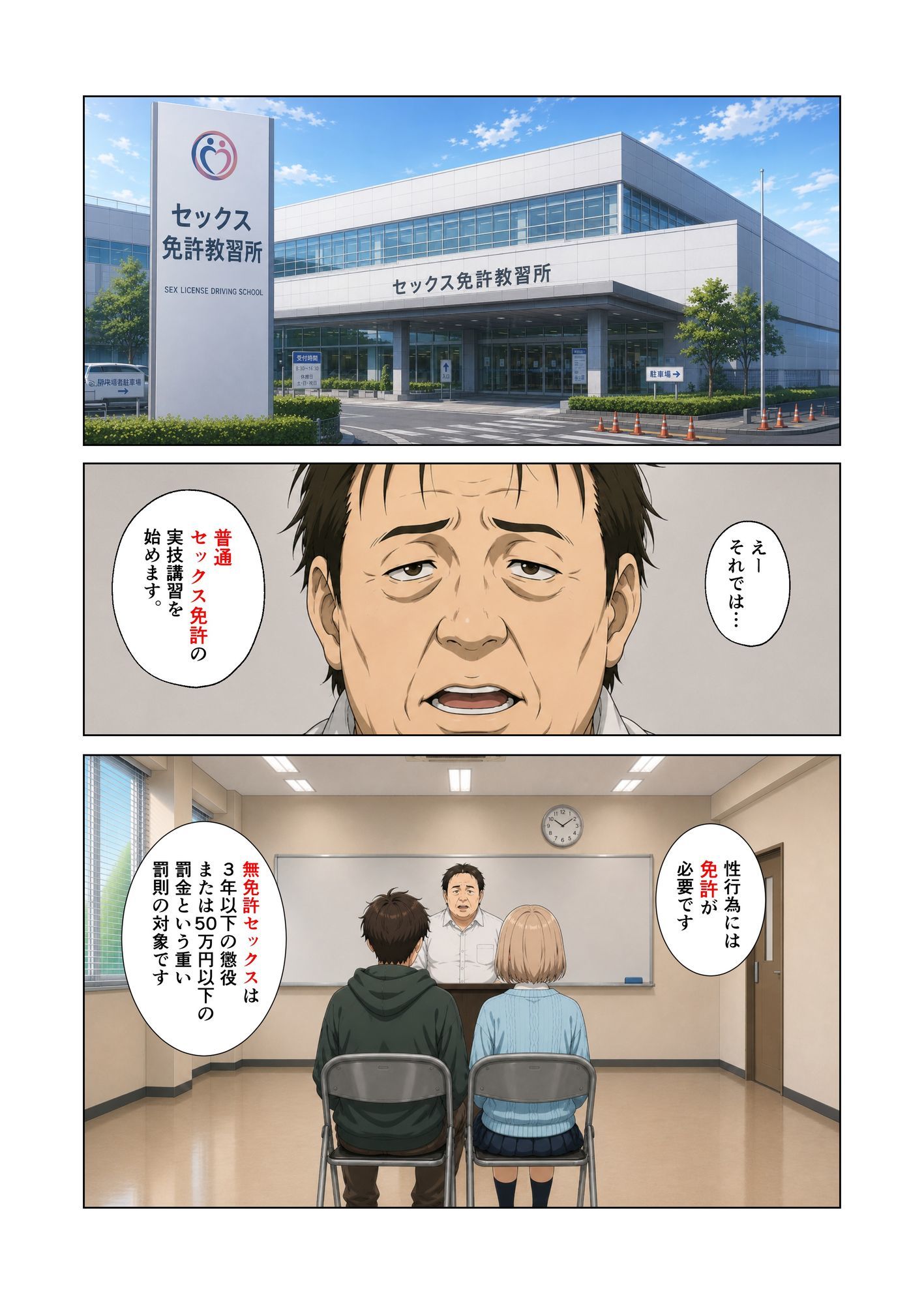 セックス免許教習所 12