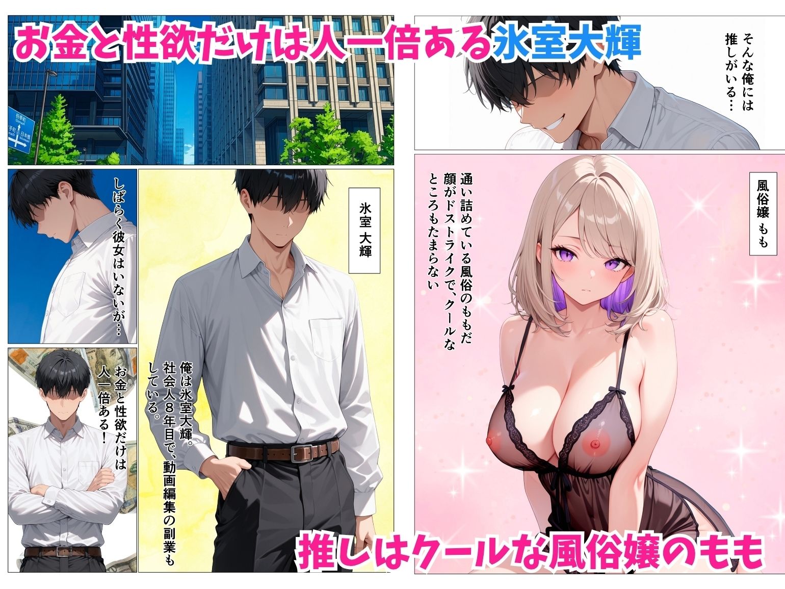 元風俗嬢のクールギャルOLをベタ惚れさせて本気汗だくセックスした話 画像1