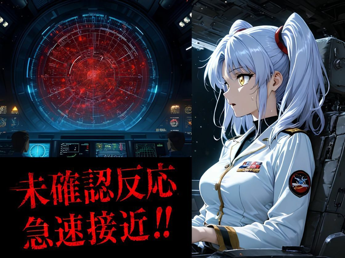 【夢追い虫】同人マンガ・AI『宇宙戦艦ポンコツオペレーター ？―艦長室呼び出し記録―』2